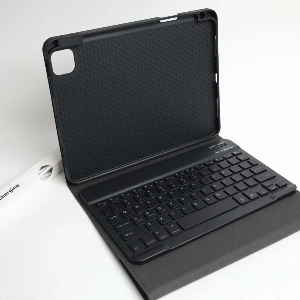 Wireless Keyboard Case for Tablets - Black